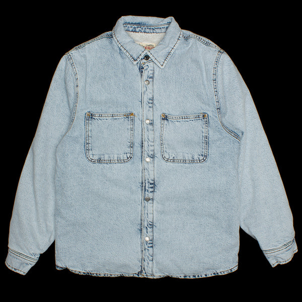 Sherpa Lined Denim Shirt – Premier