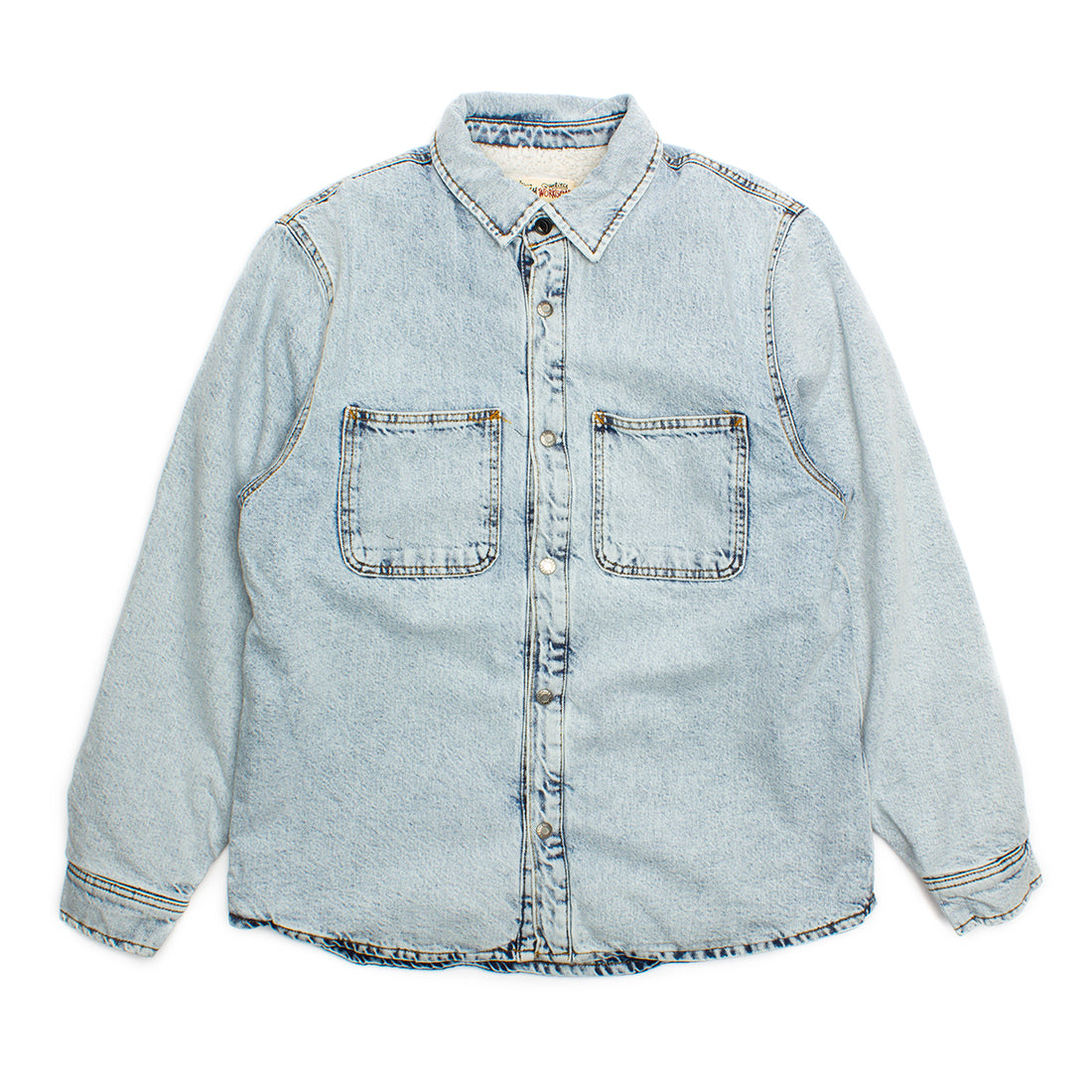 Sherpa Lined Denim Shirt – Premier