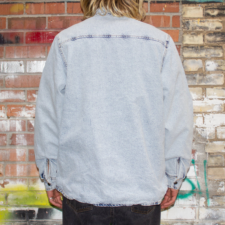 Sherpa Lined Denim Shirt