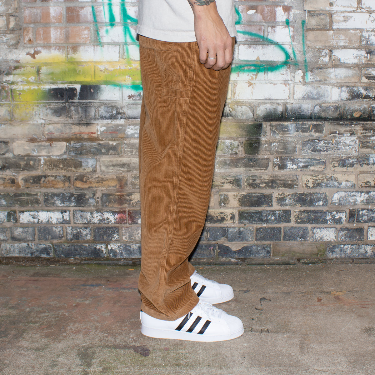 Stussy Wide Wale Cord Beach Pant : Copper