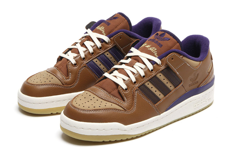 Adidas Forum 84 Low x Heitor : Brown / Purple / White