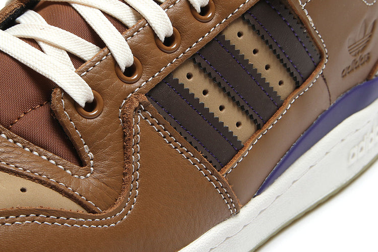 Adidas Forum 84 Low x Heitor : Brown / Purple / White