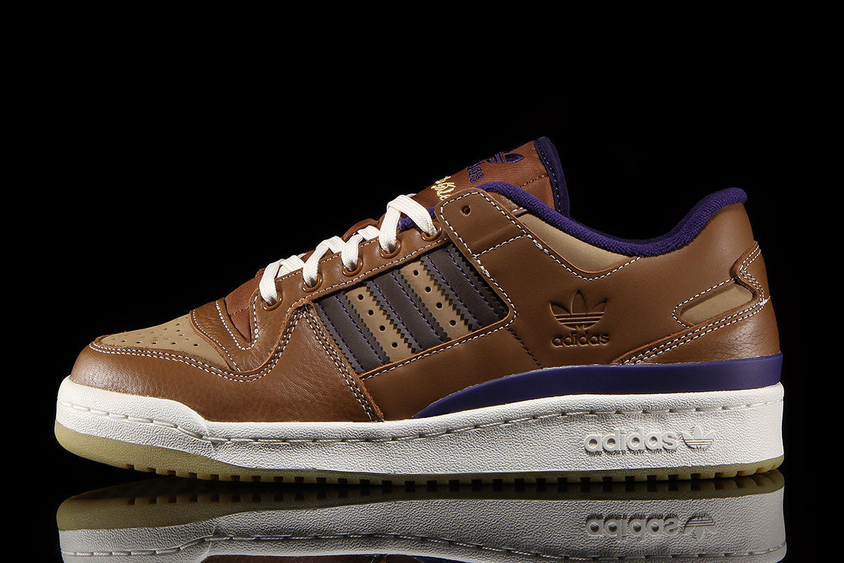 Adidas Forum 84 Low x Heitor : Brown / Purple / White