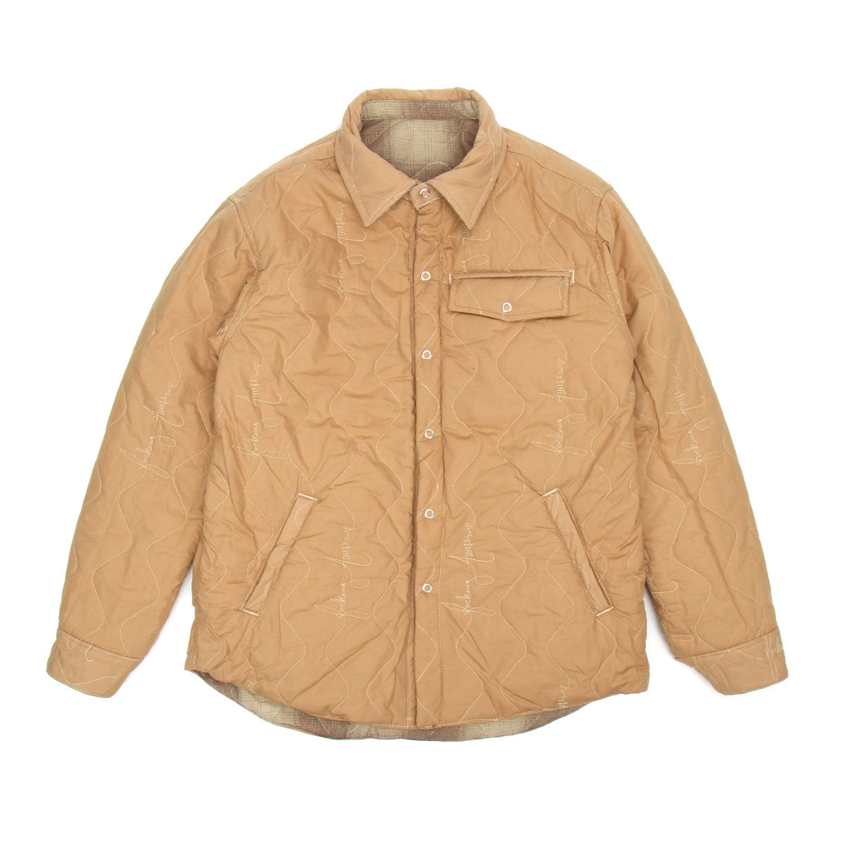 Lightweight Reversible Flannel Jacket