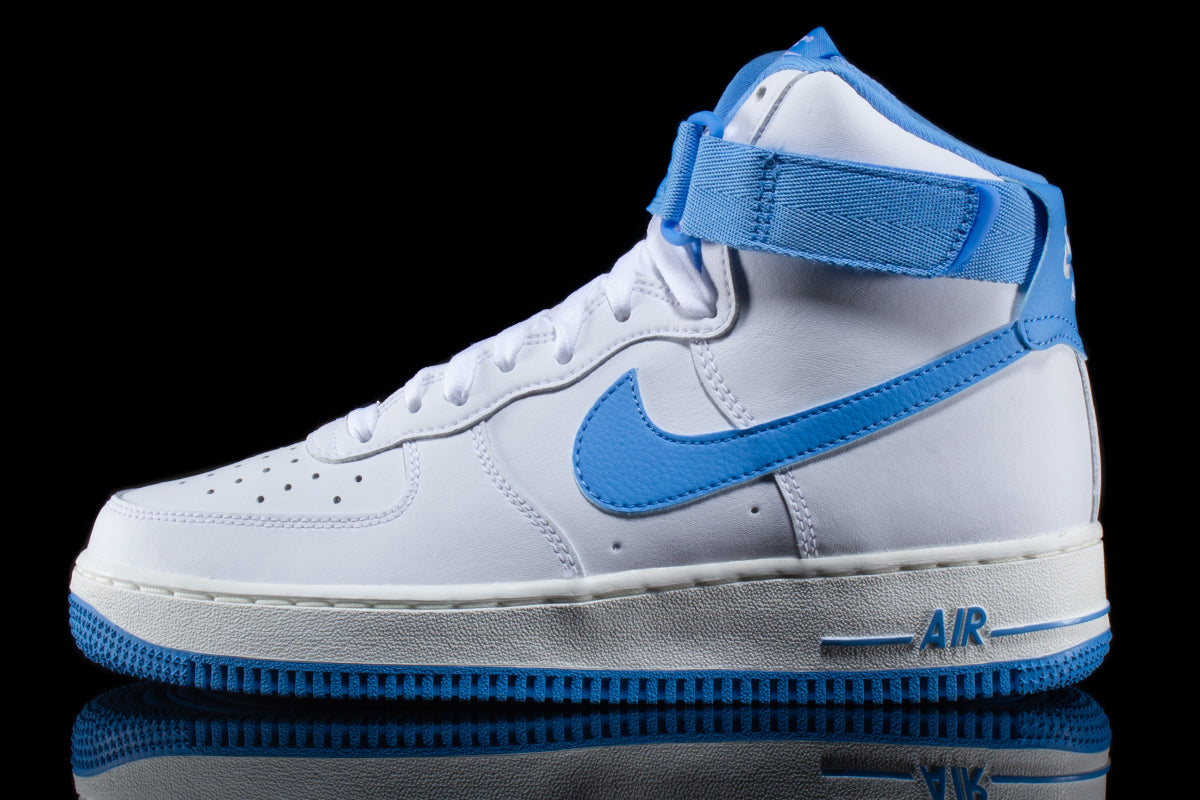 Nike Women's Air Force 1 High OG : White / University Blue