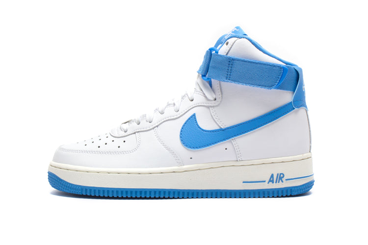 Nike Women's Air Force 1 High OG : White / University Blue