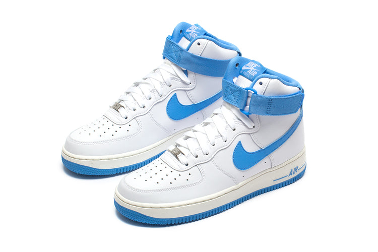 Nike Women's Air Force 1 High OG : White / University Blue