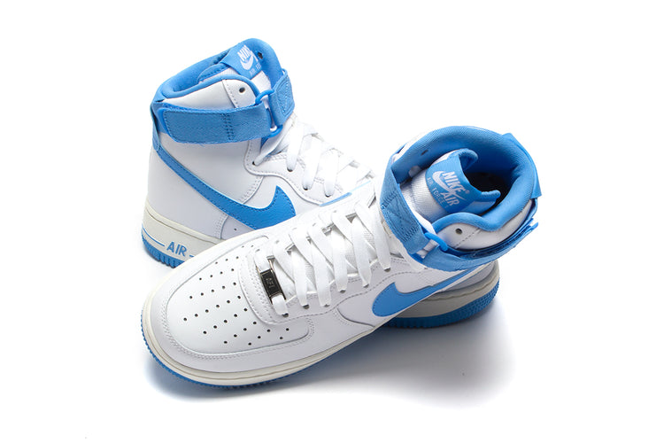 Nike Women's Air Force 1 High OG : White / University Blue