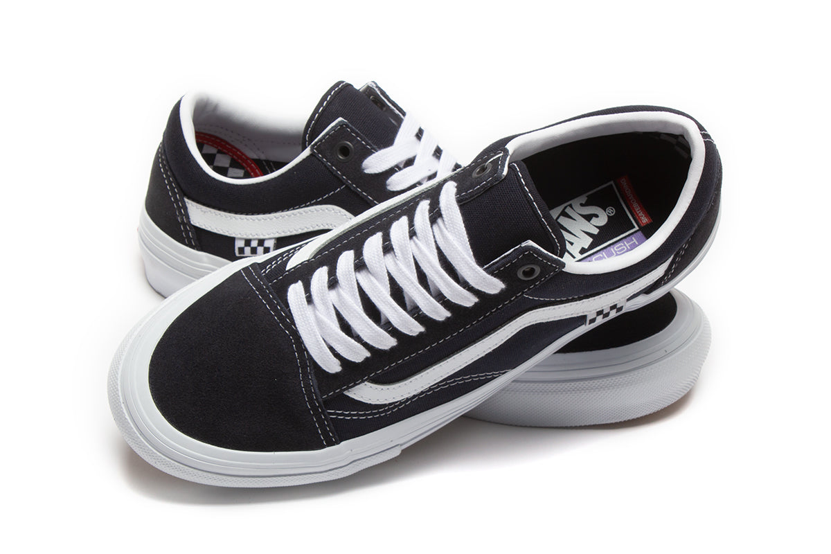 Navy Tennis Old School Vans Knu Skool Vans Womens Shoes In Navy