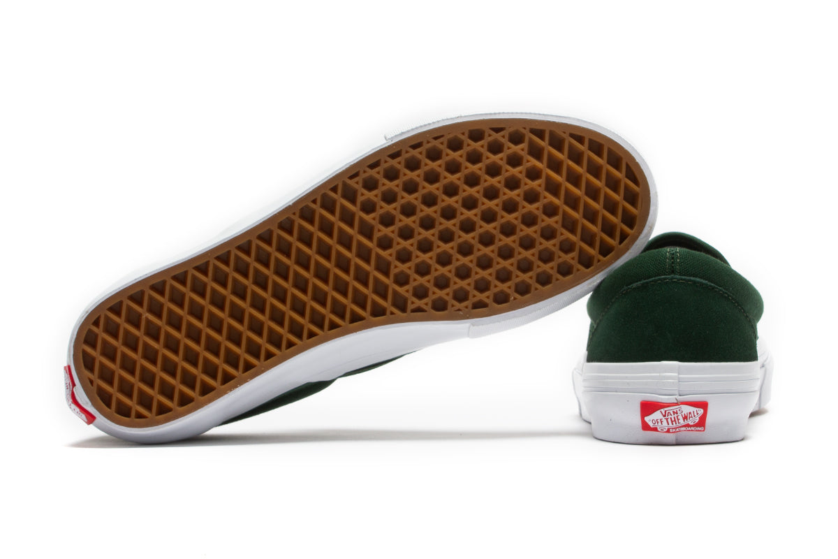 Vans Skate Slip-On : Green / White