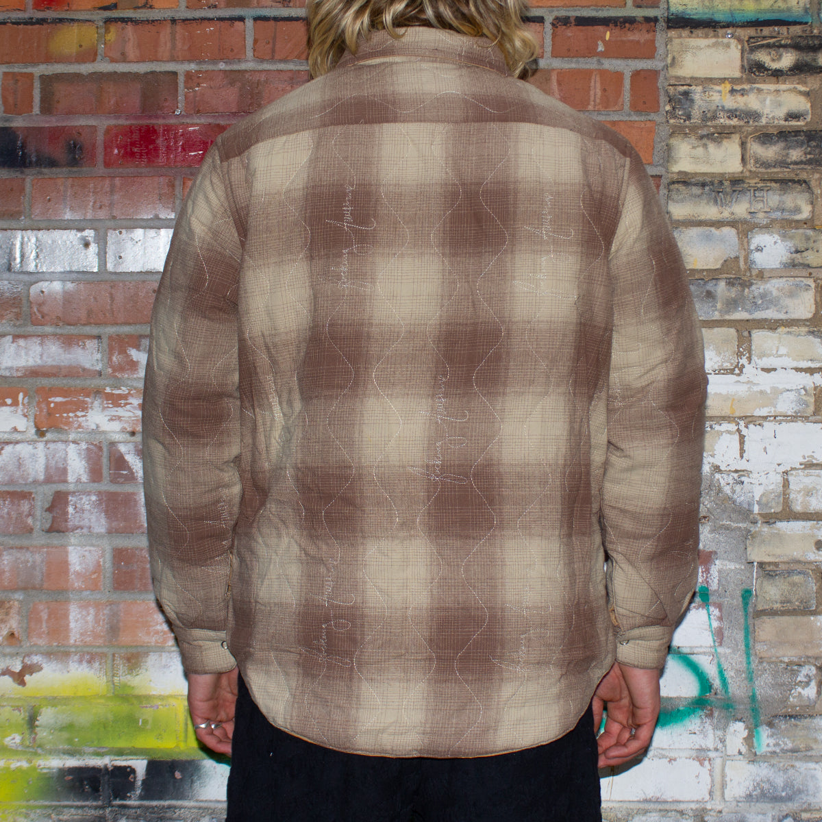 Lightweight Reversible Flannel Jacket