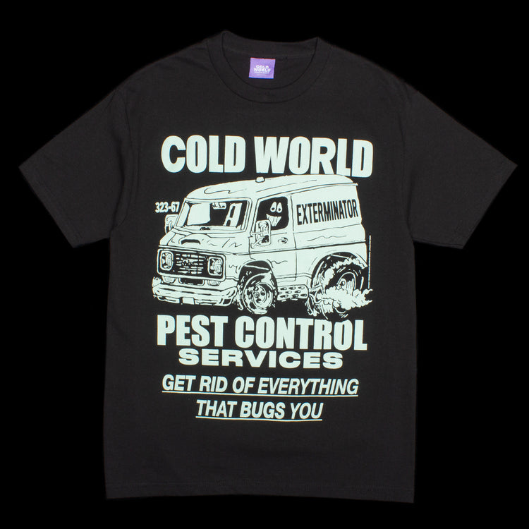 Cold World Frozen Goods Pest Control T-Shirt