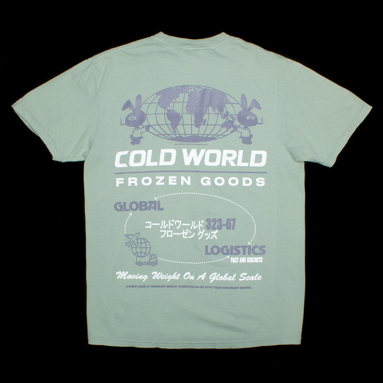Cold World Frozen Goods Global Logistics T-Shirt