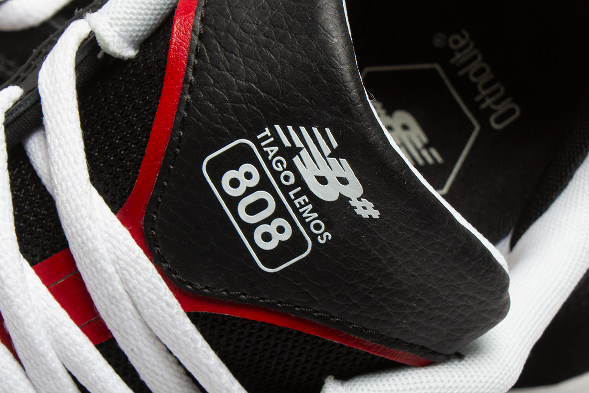 New Balance Numeric 808 Black / Red / White