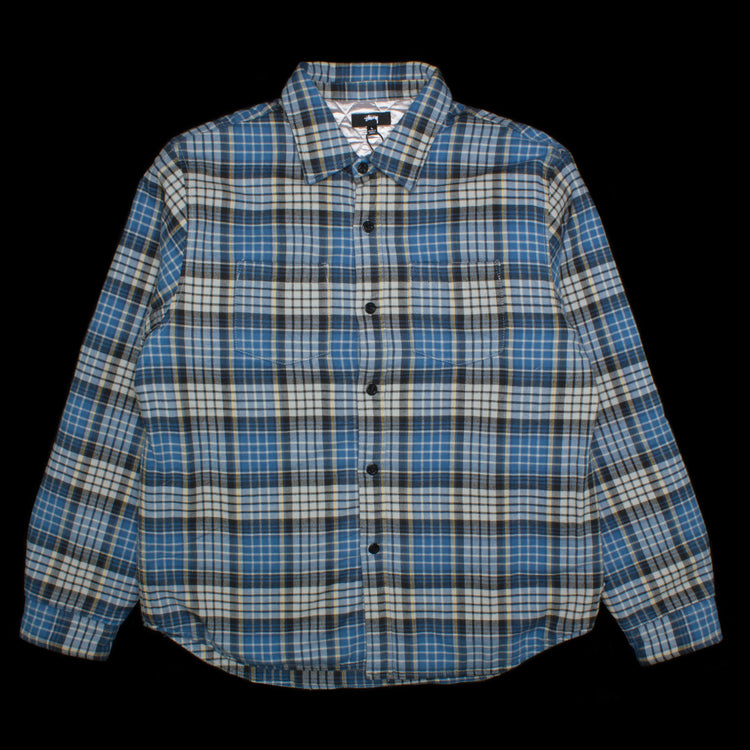 Stussy Quilted Lined Plaid Shirt