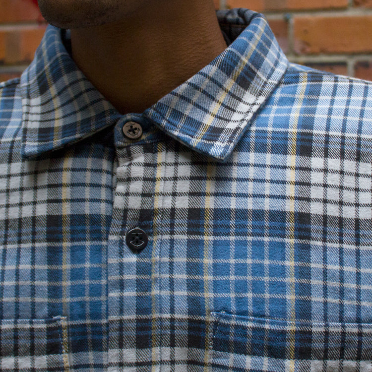Quilted Lined Plaid Shirt