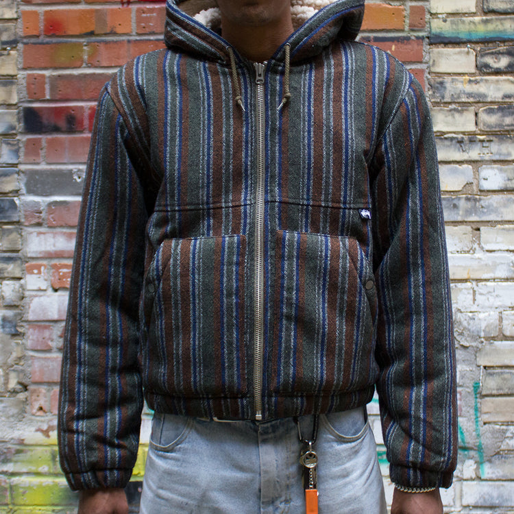 Wool Stripe Work Jacket – Premier