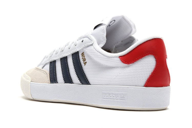 Adidas Nora Could White / Shadow Navy / Scarlet