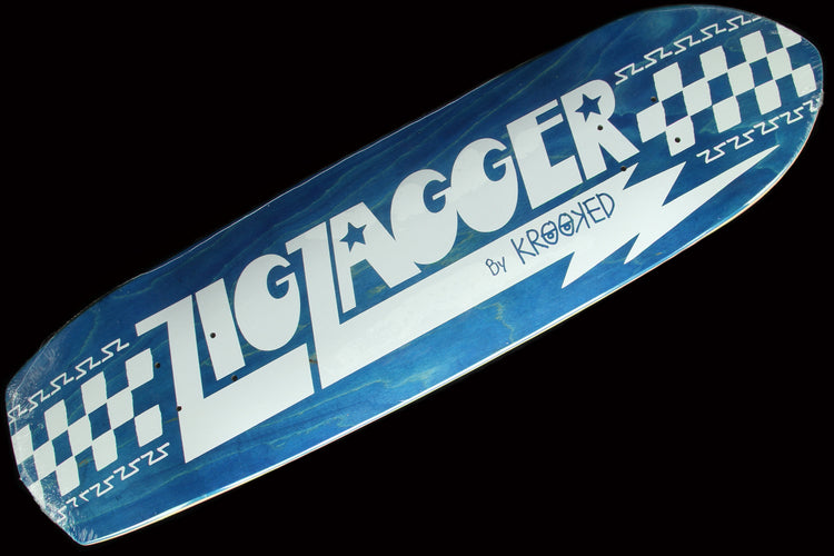 Zip Zagger Blue 8.62"