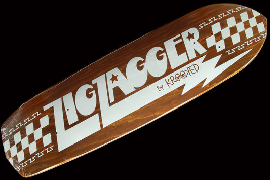 Zip Zagger Brown 8.62"