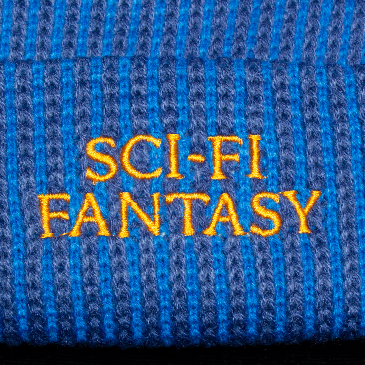 Sci-Fi Fantasy Logo Beanie : Blue