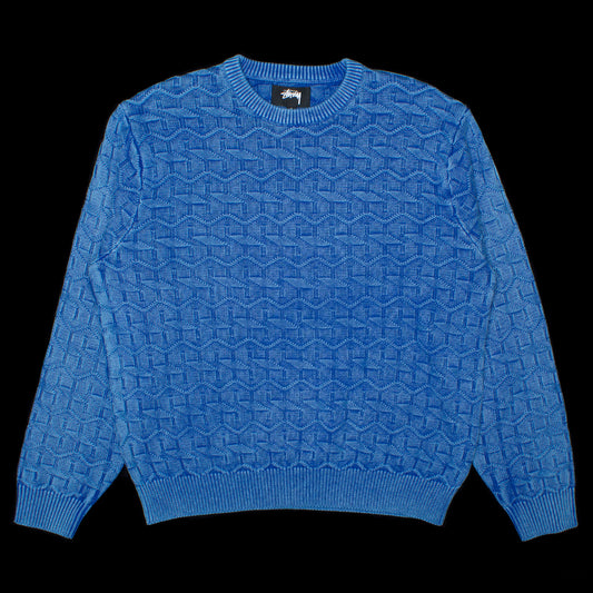 Stussy Strand Sweater : Blue