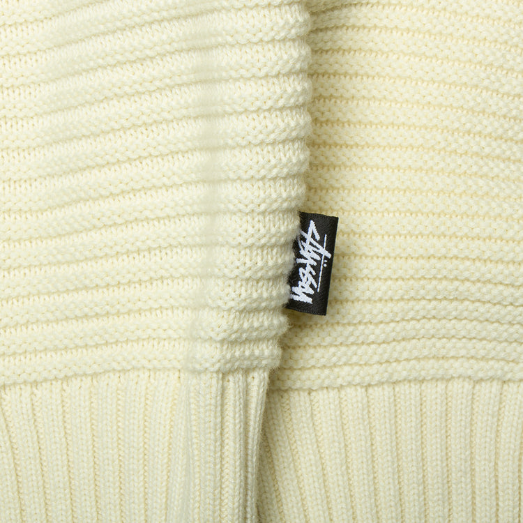 Stussy Patchwork Sweater : Natural