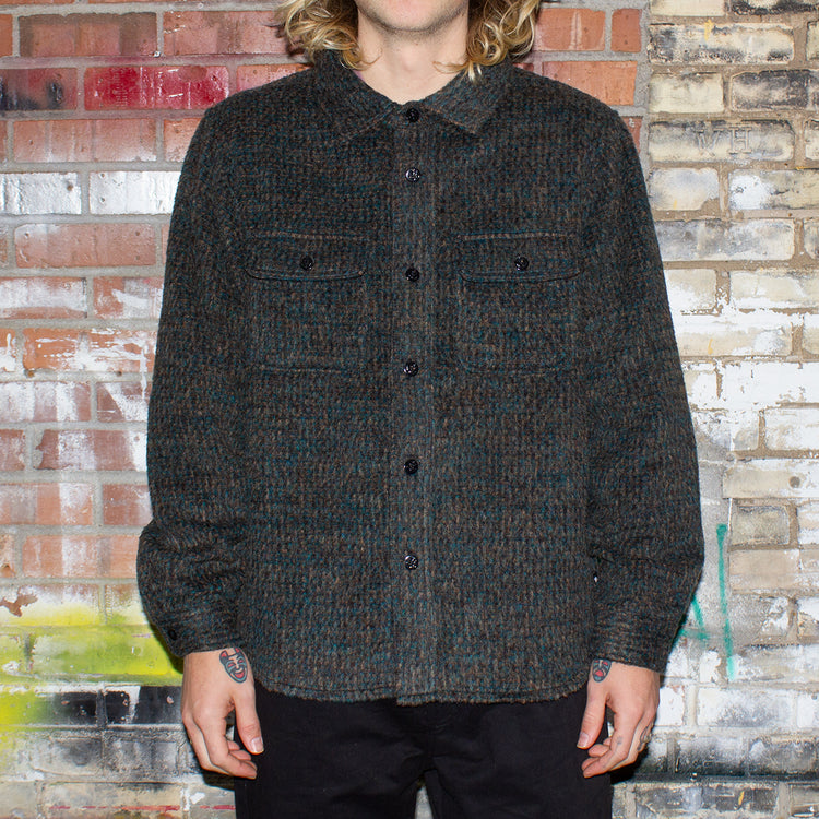 Speckled Wool CPO Shirt – Premier