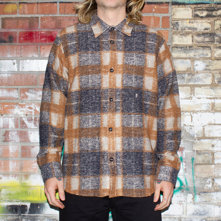 Plaid Knit Shirt – Premier