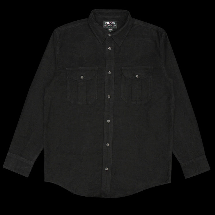 Filson Moleskin Seattle Shirt : Coal