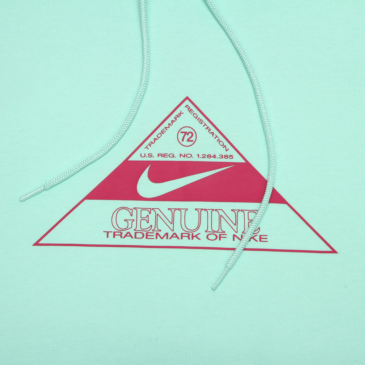 Nike SB Genuine Trademark Hoodie : Mint Foam / Active Pink
