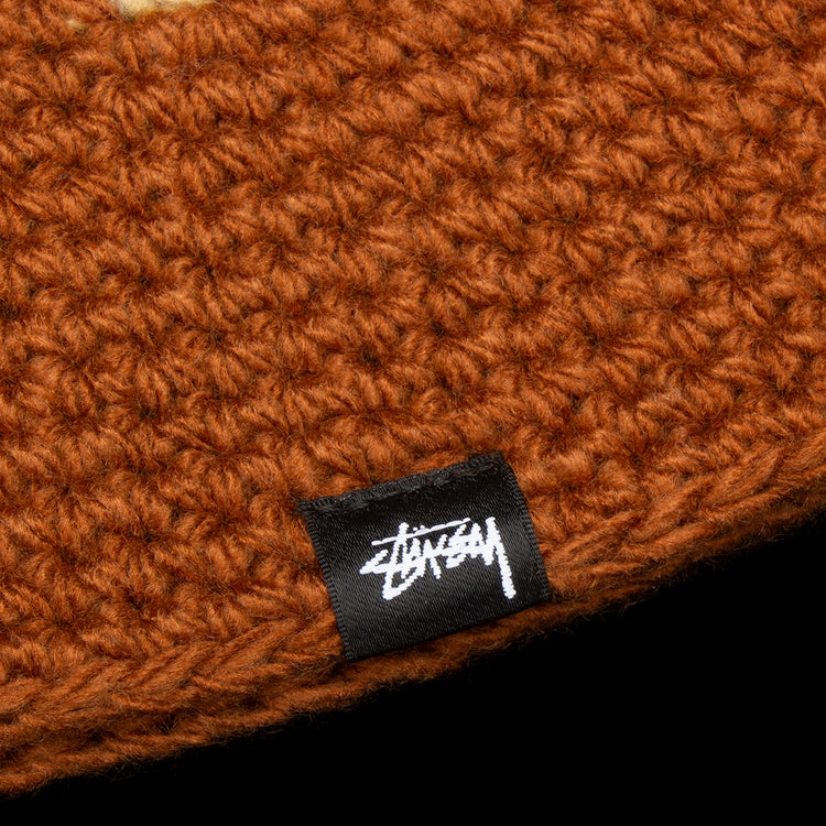 Stussy Fairisle Bucket Hat : Brown