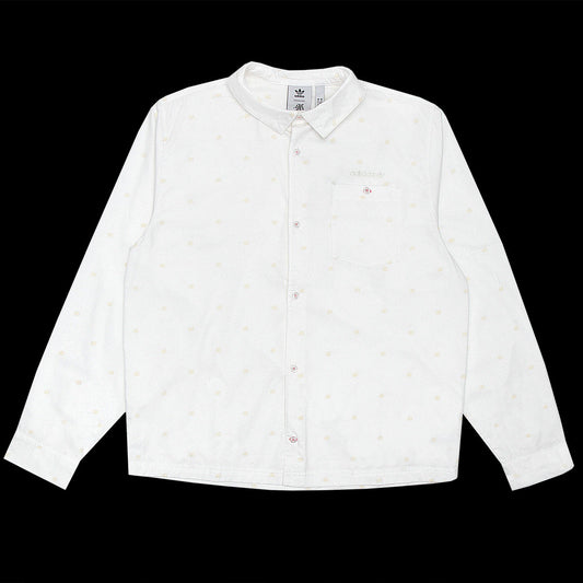 Adidas x Maxallure Coach Shirt - White / Off White / Bliss Pink
