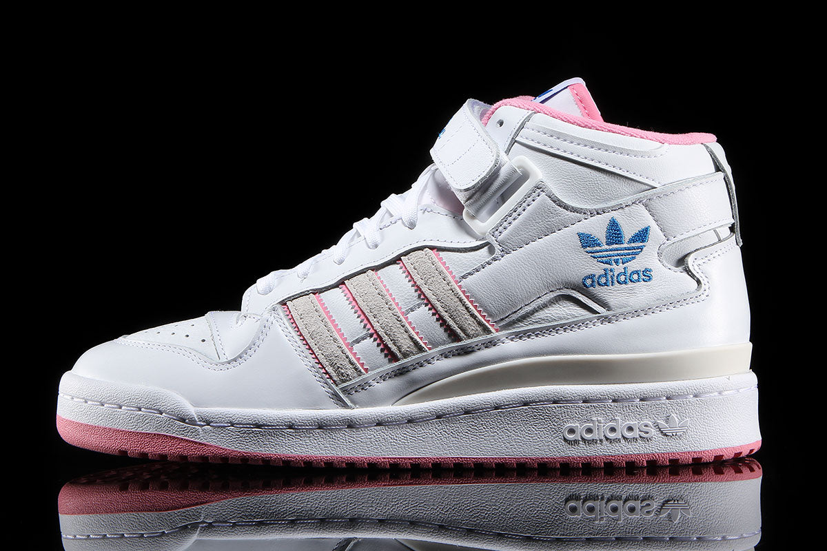 Adidas Forum 84 Mid ADV x Lil Dre - Cloud White / Chalk White / Bliss Pink