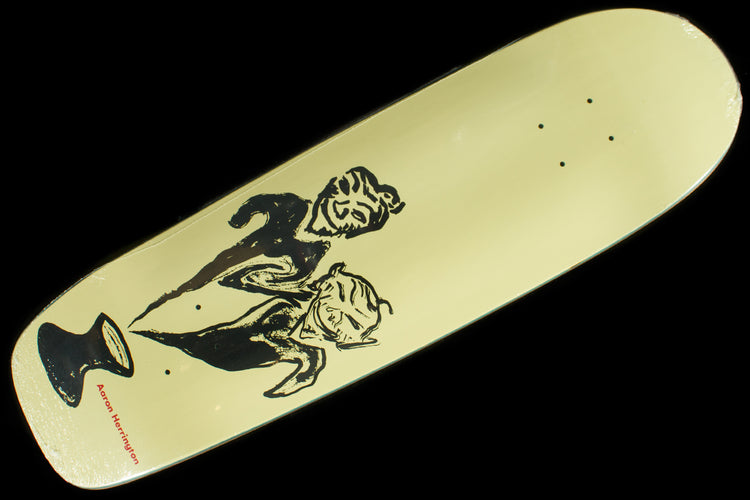 Aaron Herrington Pot Demons Yellow SURF JR Deck - 8.75