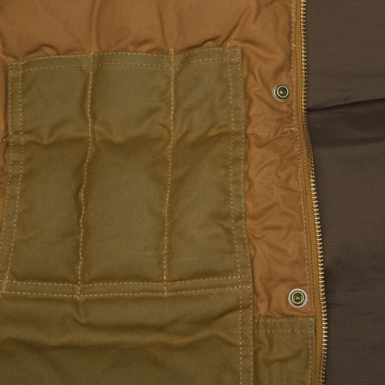 Filson Down Cruiser Vest - Dark Tan