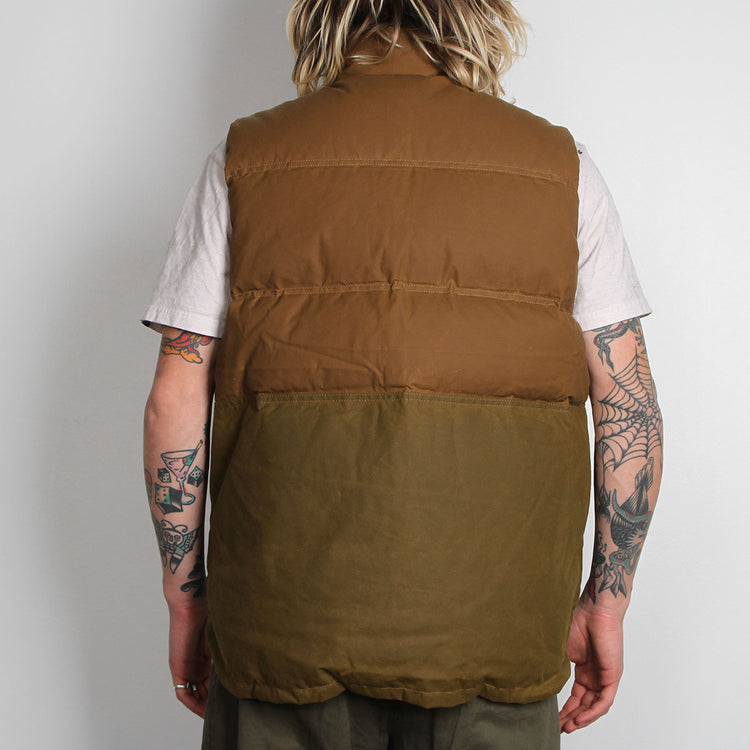 Filson Down Cruiser Vest - Dark Tan