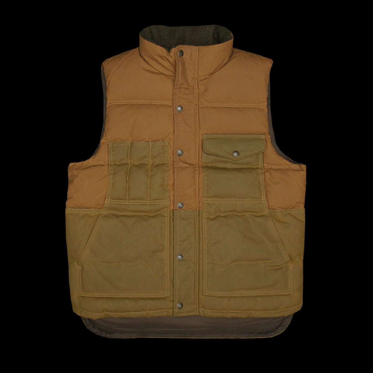 Filson Down Cruiser Vest - Dark Tan