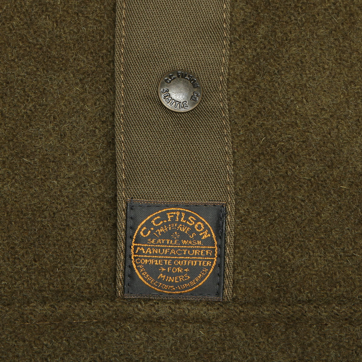 Filson Okanogan Wool Pullover - McKinley Olive