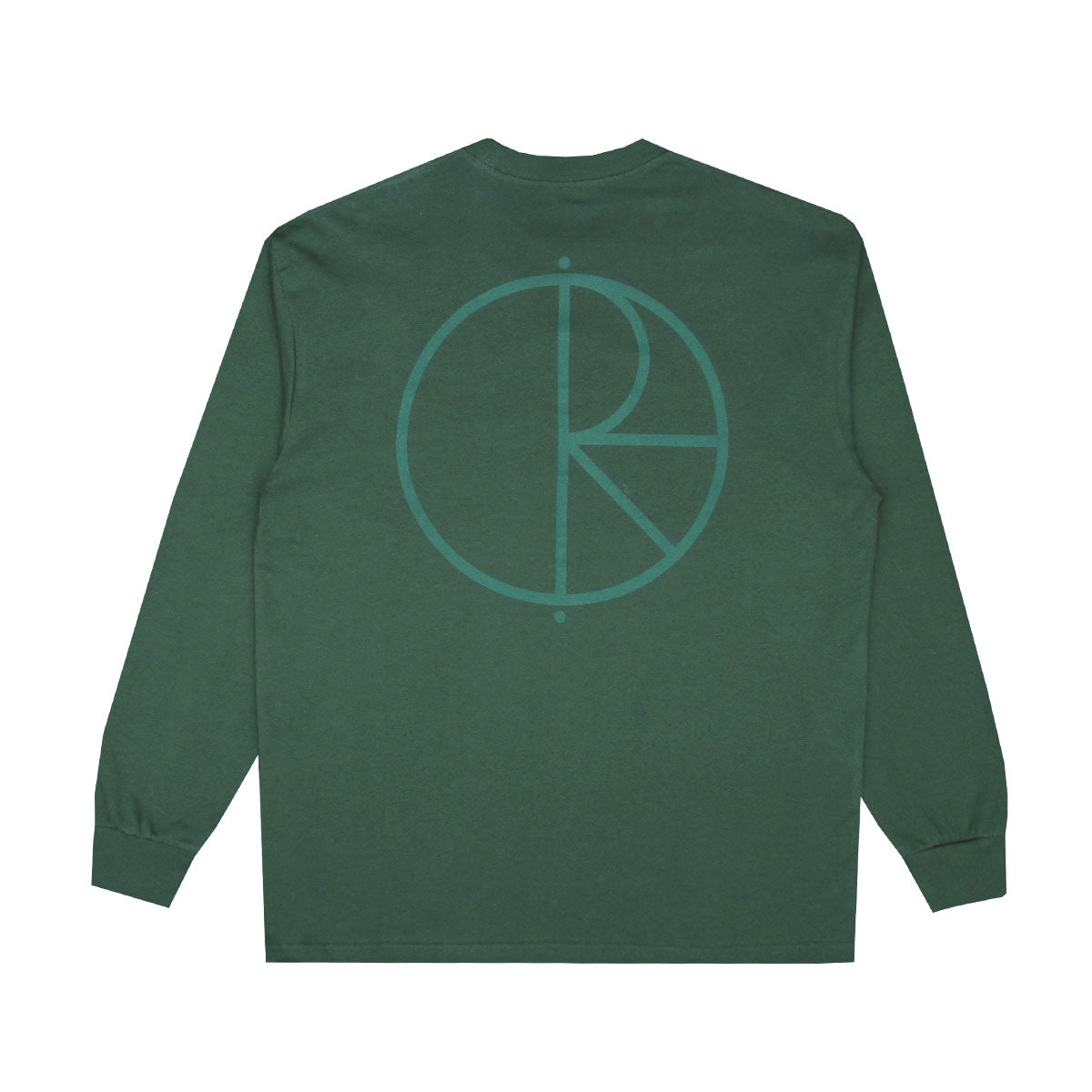 Polar Stroke Logo L/S T-Shirt - Dark Green