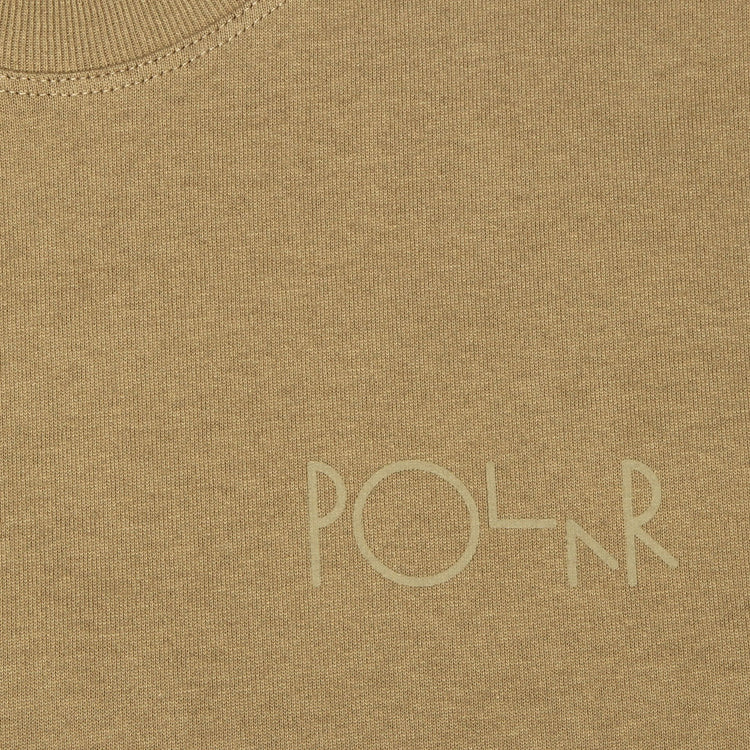 Polar Stroke Logo T-Shirt - Antique Gold