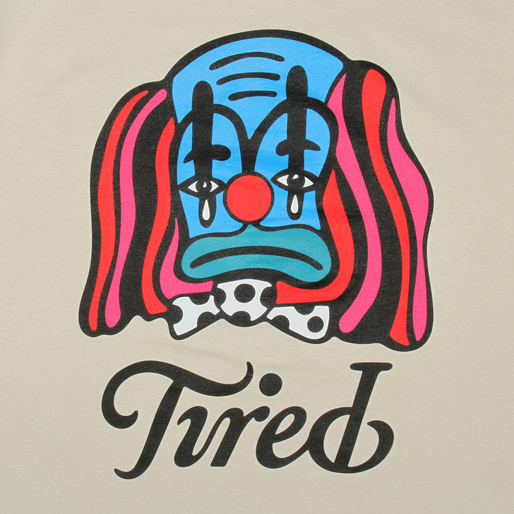 Tired Clown T-Shirt - Beige