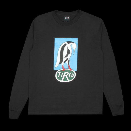 Tired Rover L/S T-Shirt - Black