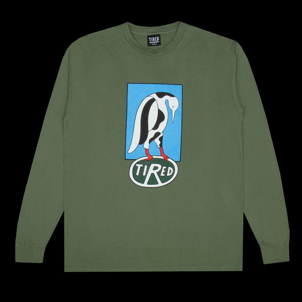 Tired Rover L/S T-Shirt - Safari