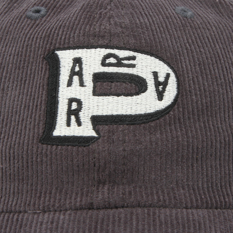 by Parra Worked P 6 Panel Hat : Stone Grey