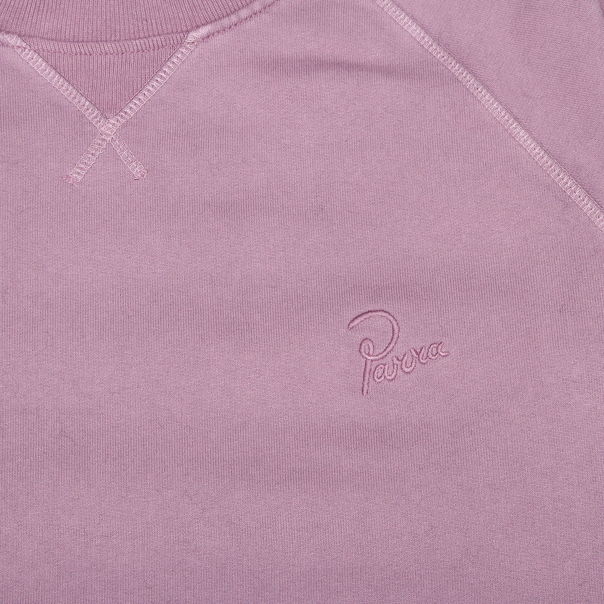 By Parra Logo Crewneck Sweatshirt : Lavender