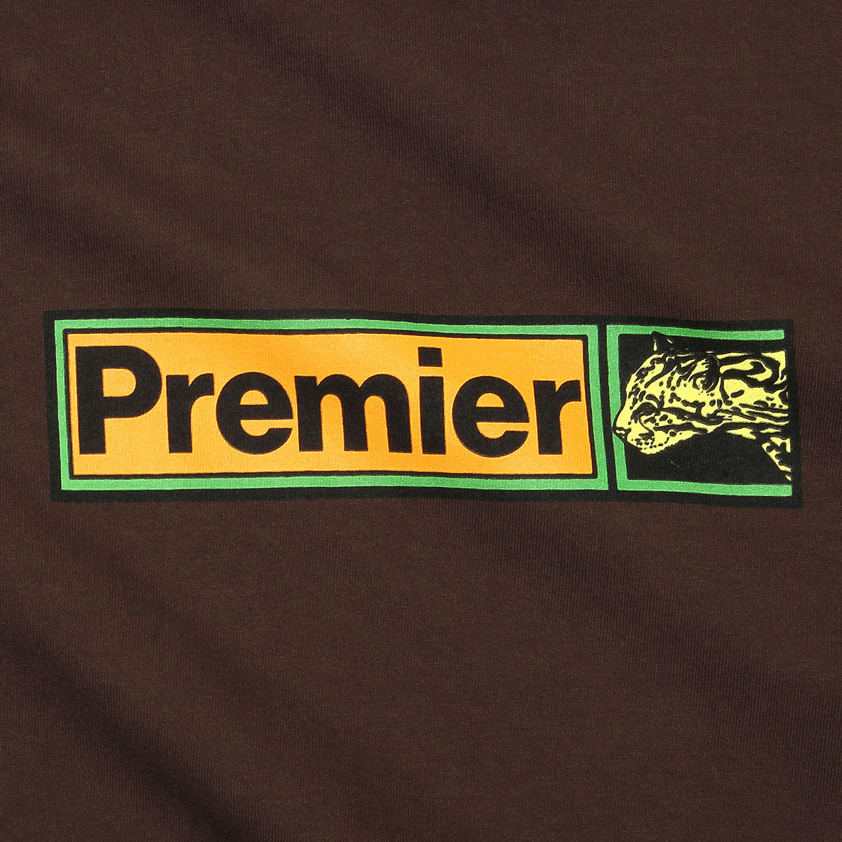 Premier Big Cat T-Shirt - Chocolate