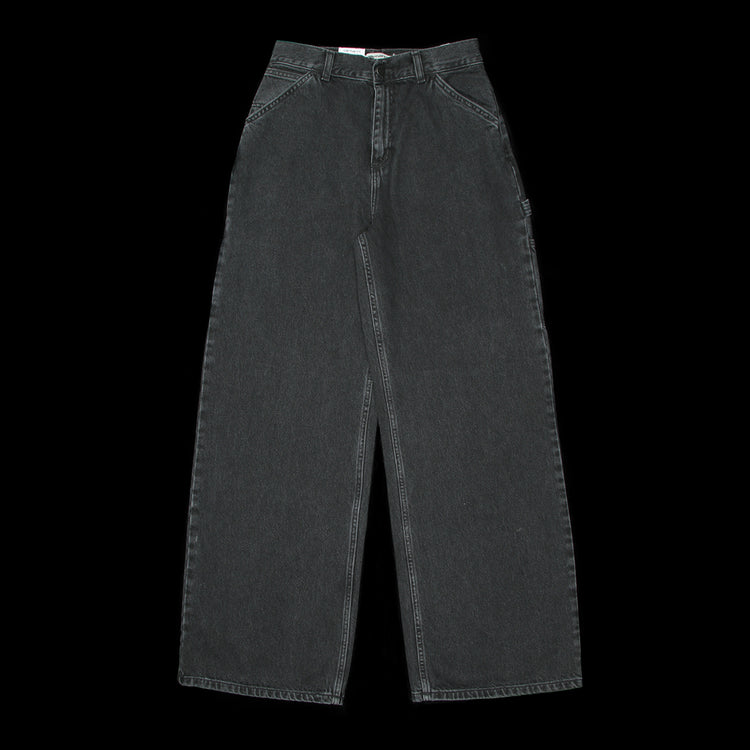 Carhartt WIP Women's Jens Pant : Black (Stone Washed)