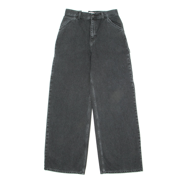 Carhartt WIP Women's Jens Pant : Black (Stone Washed)