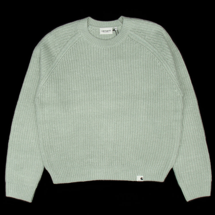 Carhartt WIP Women's Emma Sweater : Misty Sage